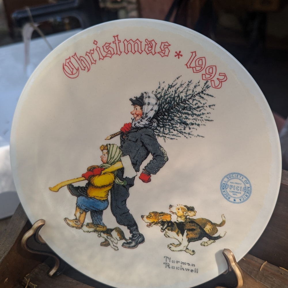Christmas 1993 Collector's Plate